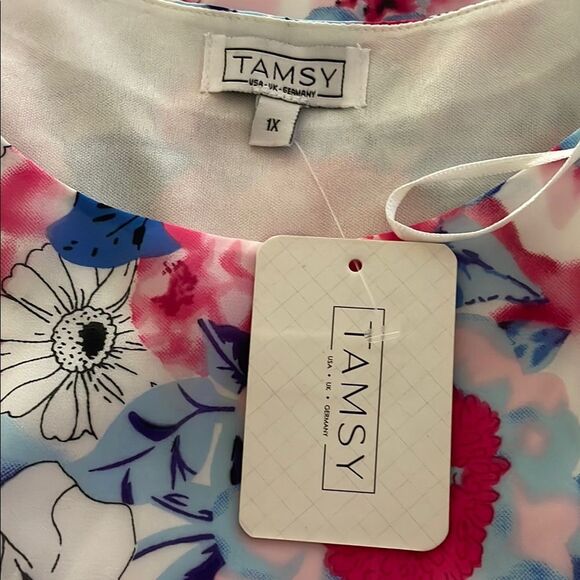 Floral Print Women's Top - Picture 5 of 5